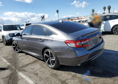 2019 Honda Accord Sport из США, поврежденный, VIN 1HGCV1F35KA123202